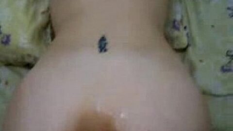 Amateur couple POV anal creampie
