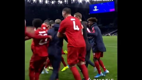 Bayern Tottenham in the ass, 7 x 2 out of the ball