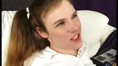 Teen Anne Howe getting banged hard