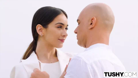 TUSHY Stunning beauty Ginebra And her boss have intense anal