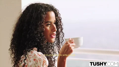 TUSHY Anal loving beauty Mia lets her body do the talking