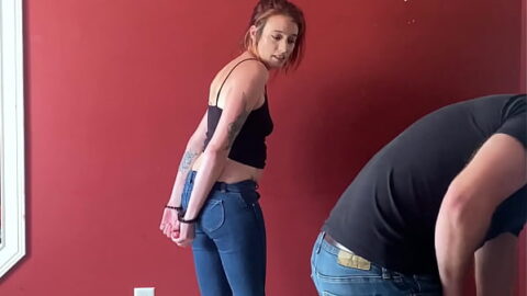 tricked into first anal creampie to avoid jail