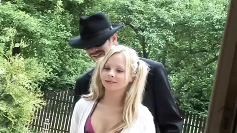 Blonde girl loves to feel hard cock in her wet pussy and
