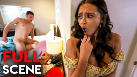 FilthyTaboo – Big Tittied Brunette Gets POUNDED IN THE ASS BY HER Stepson’s Huge Cock FULL SCENE