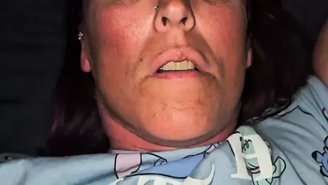 Unwanted late night anal creampie