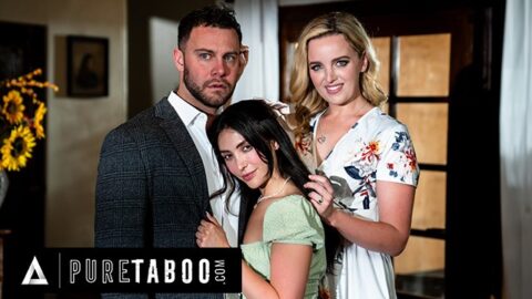 PURE TABOO MILF Charlie Forde Fulfills Husband’s Stepdad And Stepdaughter Fantasy With Jane Wilde