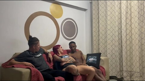Double penetration with my naughty brother with a big dick