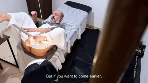 He went to the doctor to have his prostate examined, but the doctor stuck the strapon in his ass.
