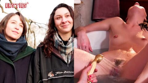 Ersties – Hot bath with two beauties Charlie L and Axelle