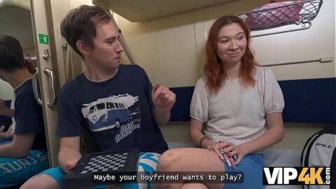 VIP4K. Young babe was craving anal fuck and blowjob with a stranger. Hot sex with Mia Murkovski & Andrew Marshall