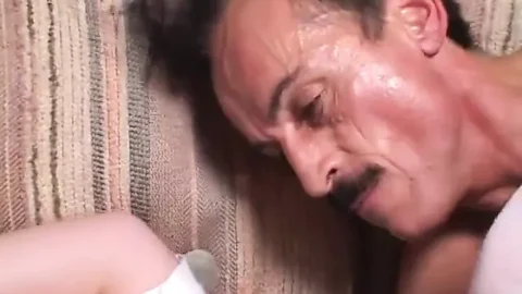Sweet little slut comes to stepdaddy’s house for surprise
