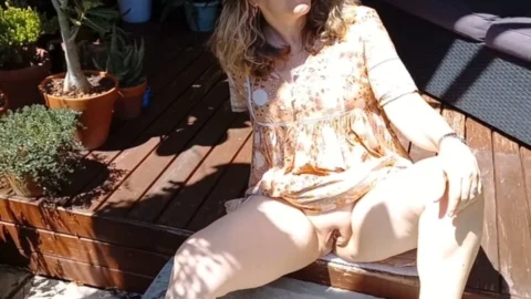 Sunning my vulva