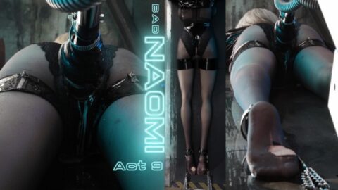 Naomi after two hours of automatic fucking. fuckmachine burned out/ Naomi 9