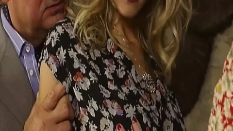 Old Gentleman Fucks Two Pretty Lesbians in the Ass