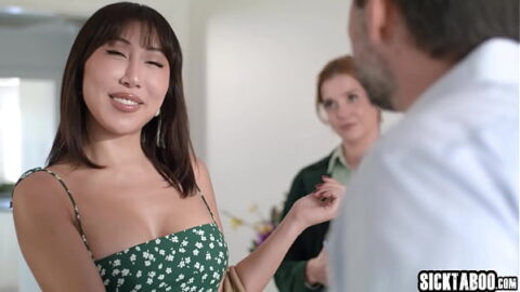 Big ass Asian teen finally fulfilled her wish and enjoyed hardcore anal sex
