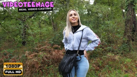 Lovely 18 Year Marine Does Her First Porn Casting