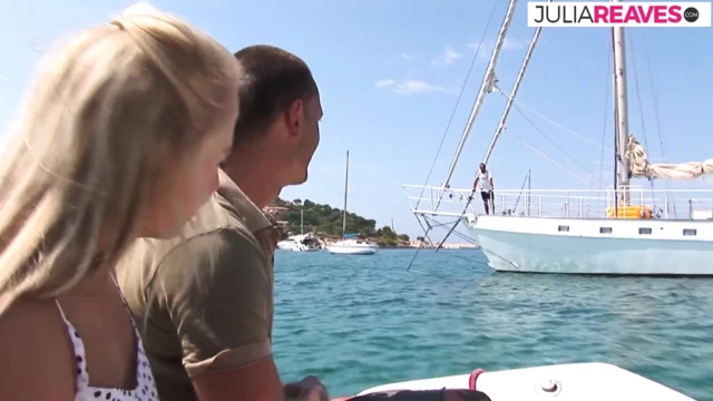 Blonde Babe’s Yacht Threesome Double Anal Stuffing & Dual Cum Loads!