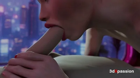 Cyberpunk POV: Anal and Back Cumshot
