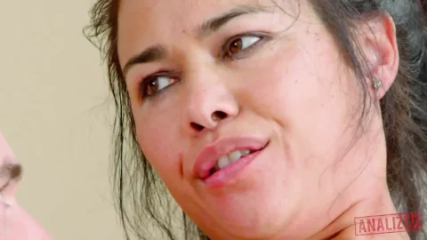 Dana Vespoli’s tight holes get ruthlessly pounded by massive cock
