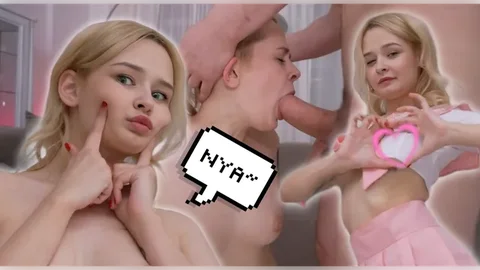 Hard Doggystyle Ignites Deepthroat Ecstasy ! 18 yo