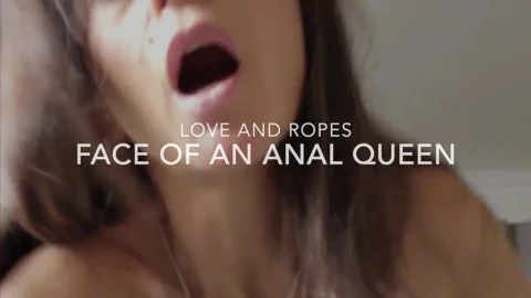 Milf Anal Queen gets her ass filled the way she likes it True faces of Anal.