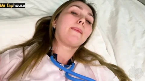 Private clinic patient fucked married nurse in pussy and ass. …tly, you mixed up the hole, and secondly, I have a husband!