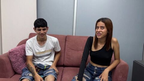 Beautiful innocent Latina girl debuts in a homemade porn casting – her slutty face is fantastic, she finishes with his semen in her mouth