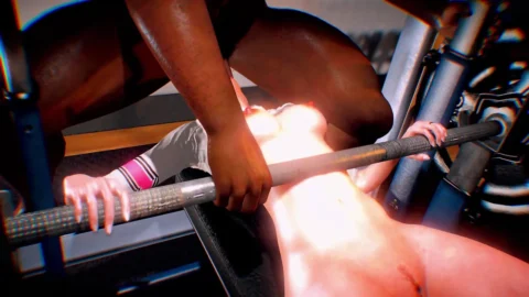 Amber training with her lover – New Amber rework