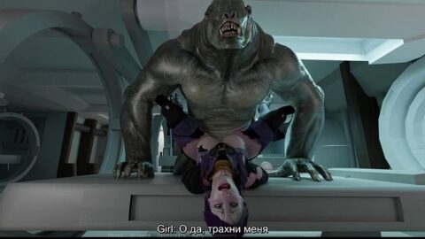 The mutant suddenly entered mating season and found her tight hole