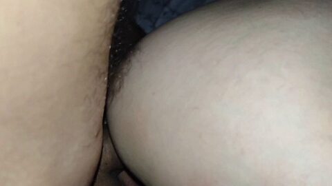 Anal warm-up before gangbang