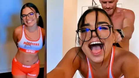 Asian Woman Receives Anal Creampie After Shift