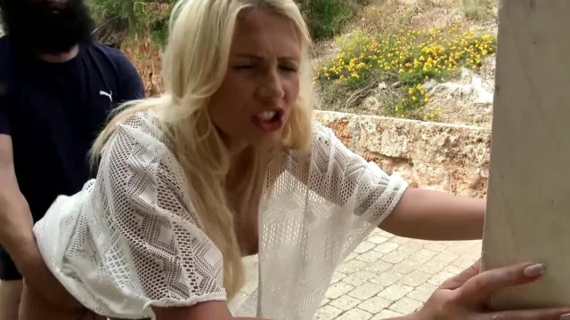 Hot MILF in Stockings Sucks Cock and Gets Pounded Hard