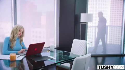 Tushy She Finally Has a Reason to Be Gaped at Work