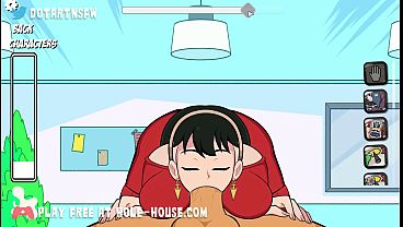 Yor forger getting fucked in multiple positions moaning orgasm creampie sex rule 34 dripping cum