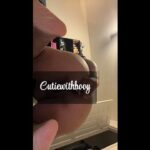 Curvy Lightskin Takes Butt Plug