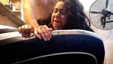 Latina milf mercilessly anal fucked