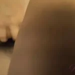 POV: Blonde receives anal creampie in intimate encounter