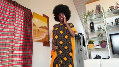 Shy Stepsis Asks for a Massage… But Already Has a Plug in Her Ass!