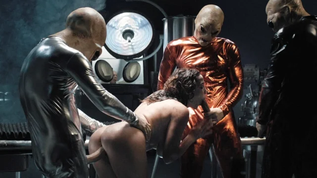 Alien Sex Bukkake & Dominate Rissa May