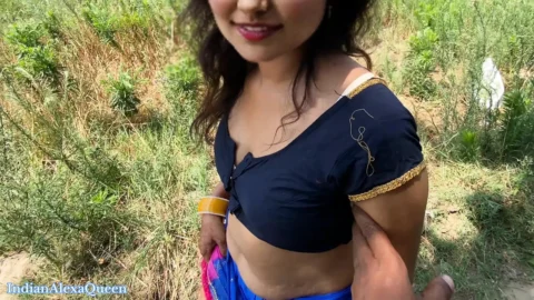 Beautiful Indian Desi Chachi first time OutDoor Sex by StepSon Anal Hardcore Xxx Video in Hindi Audio IndianAlexaQueen