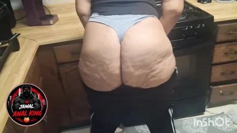 BIGGEST BOOTY BBW ANAL QUEEN WITH JAMAL ANAL KING
