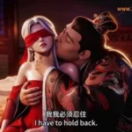 Cuckold Husband Watches Fat Bull Fuck His Blindfolded Red Concubine&comma; E AI-generated