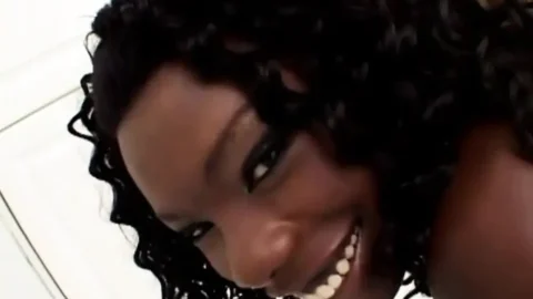 Ebony queen takes a couple of big cocks