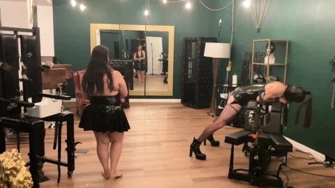 Fetish-lofts Hardcore Anal Session with TV Slave Part 2-4