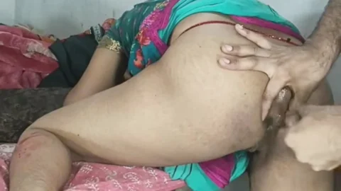 Stepmom’s ass sucked cock doggy style in Hindi audio of chat