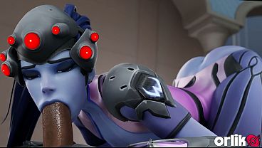 Widowmaker – BBC Sex for Money Tight Anal Creampie (Overwatch 3D)