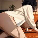 Beautiful and delicious woman with huge breasts showing off her giant penis &lpar;AI-generated&rpar;