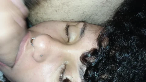 HOT CREAMPIE IN HORNY BITCH’S MOUTH, SHE LOVES IT