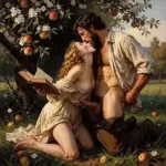 Reading Under the Apple Tree