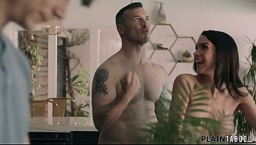 Stepnephew walks in on his busty stepaunt Ivy Ireland getting fucked by his stepuncle.He can join if he wants to and the milf is double penetrated